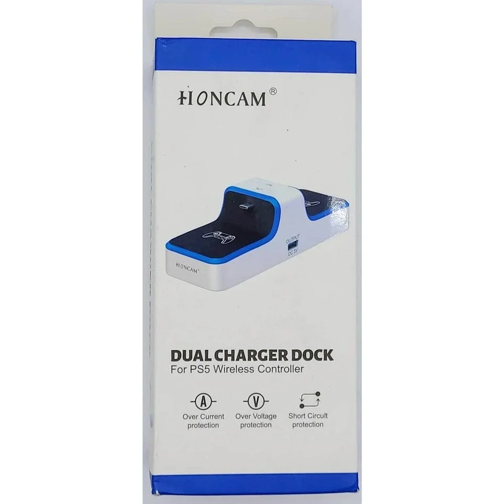 HONCAM PS5 Wireless Charger USB - Playstation 5/PS5/ Pro /PS5 Slim Controller